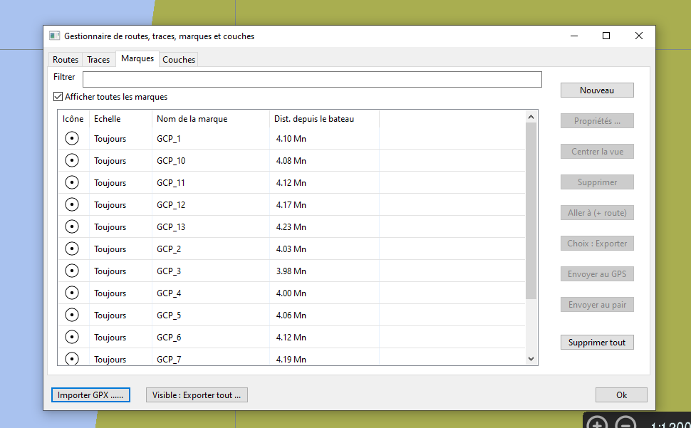 OpenCPN GPX configuration step 4