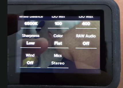 Configuration GoPro partie 3